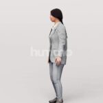 Animated 051-5534 SI4 Woman Standing Idle