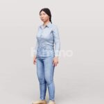Animated 051-5552 SI2 Woman Standing Idle