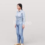 Animated 051-5552 SI2 Woman Standing Idle