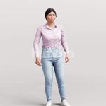 Animated 051-5552 SM3 Woman Moving Around