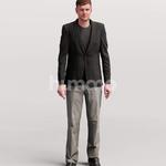 Animated 056-2572 SI1 Man Standing Idle