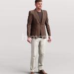 Animated 056-2572 SM2 Man Moving Around