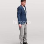 Animated 056-2572 SM2 Man Moving Around