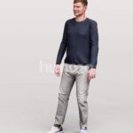 Animated 056-2632 ST4 Man Standing Talking