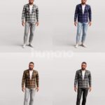 Animated 063-2861 SI4 Man Standing Idle