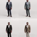 Animated 064-4957 ST2 Man Standing Talking