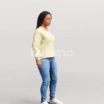 Animated 080-4502 SM1 Woman Moving Around