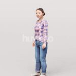 Animated 083-5324 SI1 Woman Standing Idle