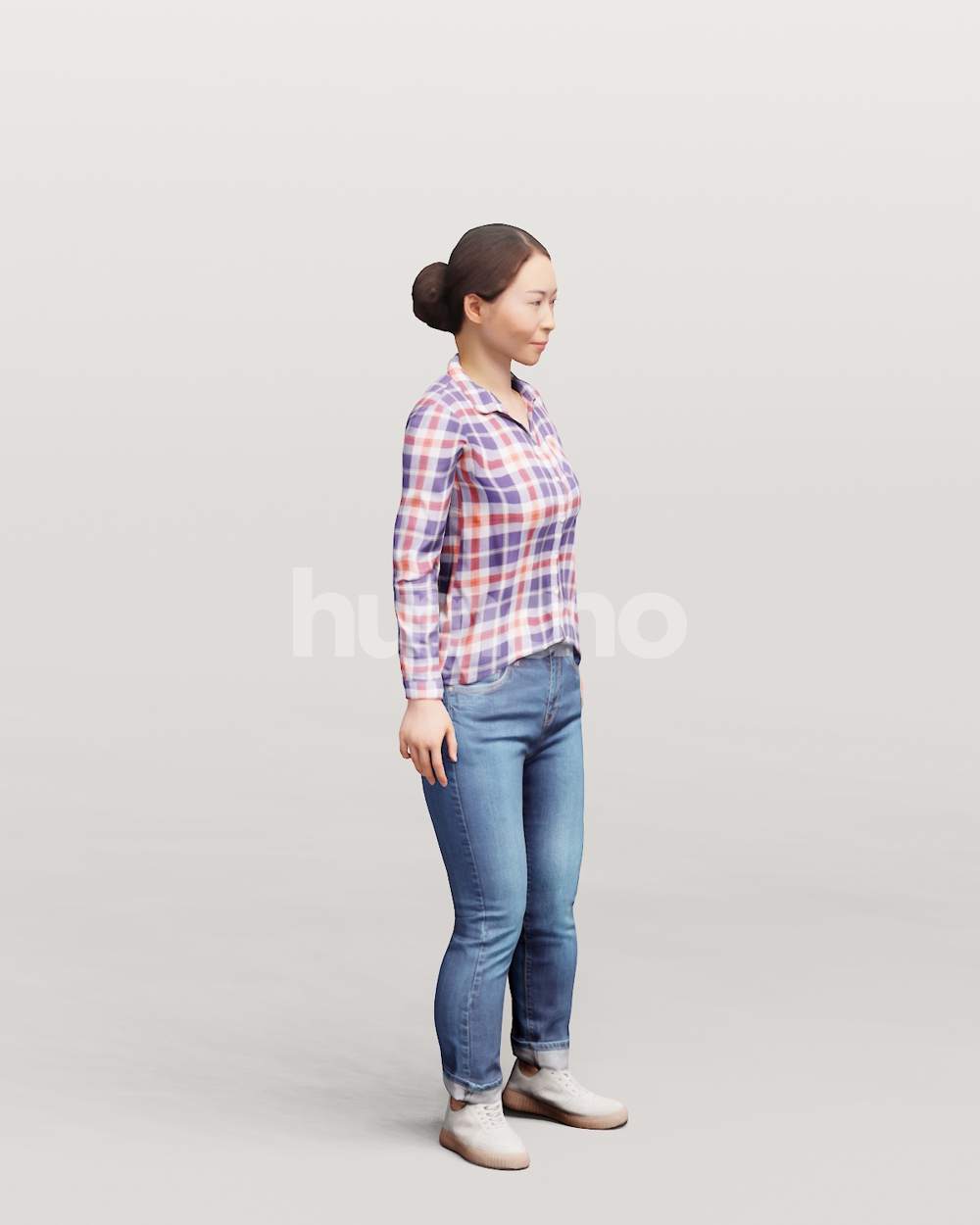 Animated 083-5324 SM2 Woman Moving Around – Humano 3D – 3d People ...