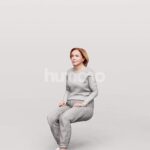 Animated 094-5613 S2 Woman Sitting