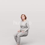 Animated 094-5613 S2 Woman Sitting