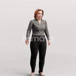 Animated 094-5638 SM1 Woman Moving Around