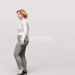 Animated 094-5638 SM1 Woman Moving Around