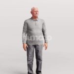 Animated 101-1499 SI2 Man Standing Idle