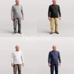 Animated 101-1499 SI2 Man Standing Idle