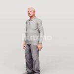 Animated 101-1499 SI2 Man Standing Idle