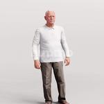 Animated 101-1499 SM3 Man Moving Around