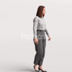 Posed 045-3749 Woman