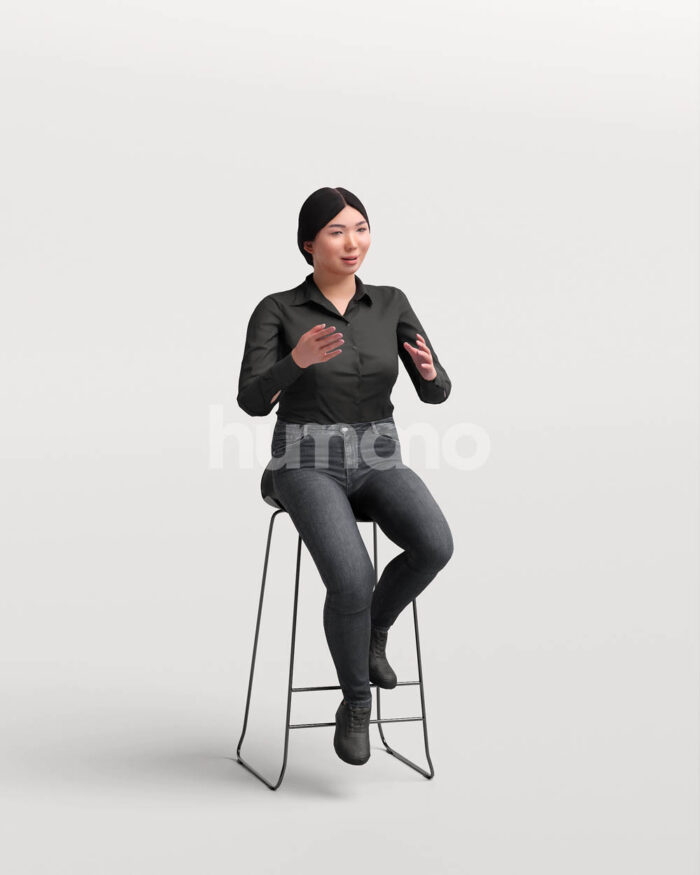 Posed 051-5553 Woman