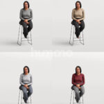 Posed 080-4579 Woman