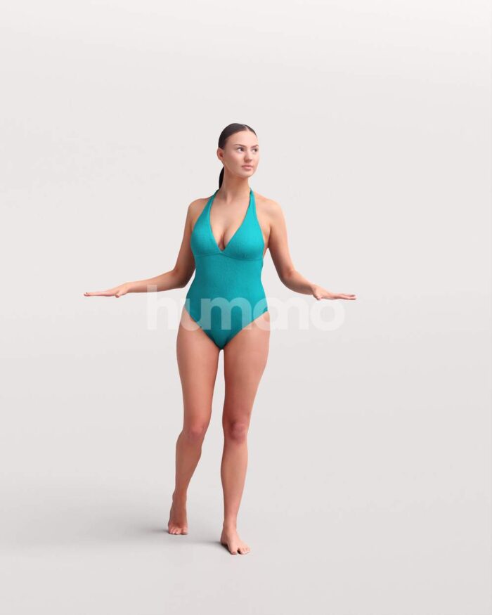 Posed 050-7566 Woman