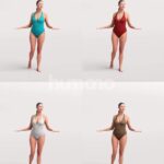 Posed 050-7566 Woman