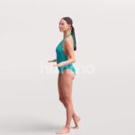 Posed 050-7566 Woman