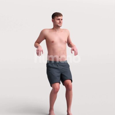 Posed 056-2985 Man – Humano 3D – 3d People Collections
