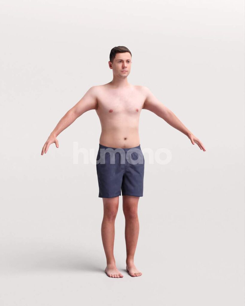 Rigged & Rigged Plus Free Model – Humano 3D – 3d People Collections