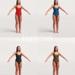 Rigged 045-7452 Woman