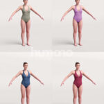 Rigged 046-7557 Woman