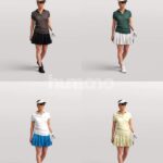 Posed 032-7401 Woman