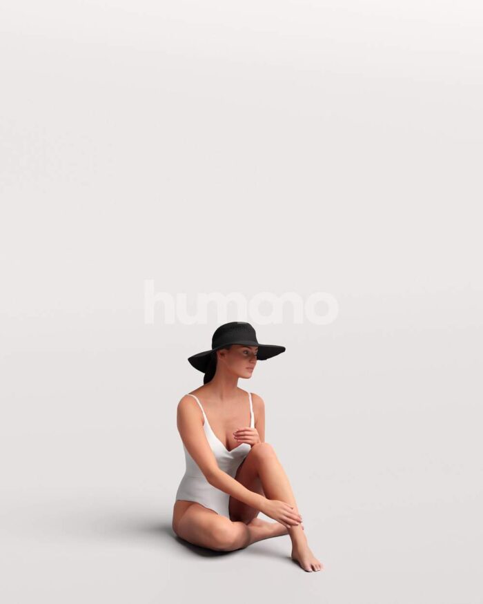 Posed 050-7491 Woman