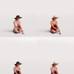 Posed 050-7491 Woman