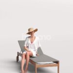 Posed 050-7542 Woman