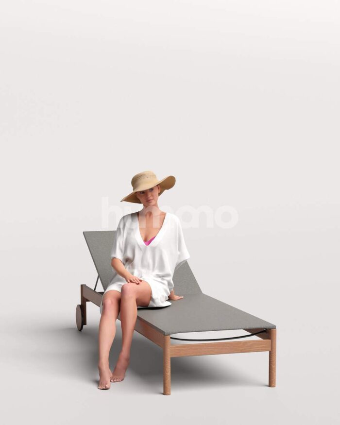 Posed 050-7542 Woman