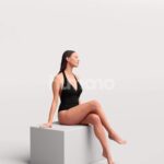 Posed 050-7602 Woman