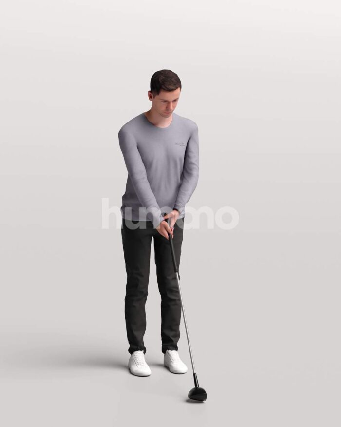 Posed 053-2191 Man
