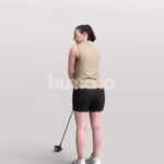 Posed 070-5418 Woman