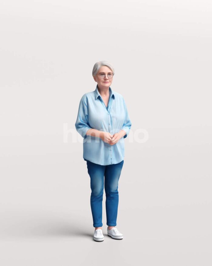 Posed 2606-002 Woman