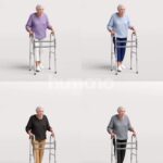 Posed 2606-010 Woman