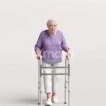 Posed 2606-010 Woman