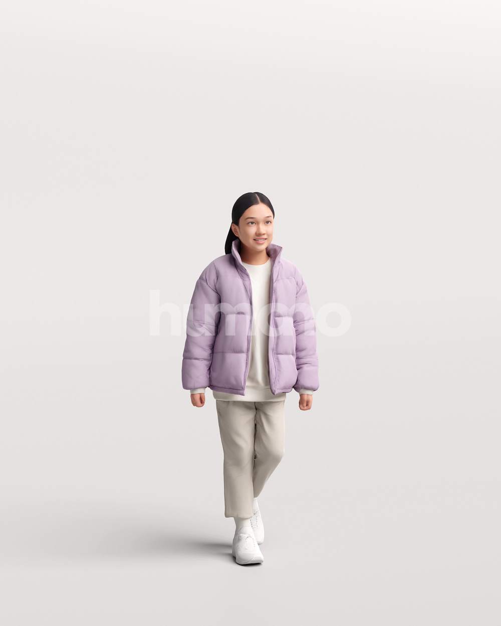 Posed 2616-006 Girl