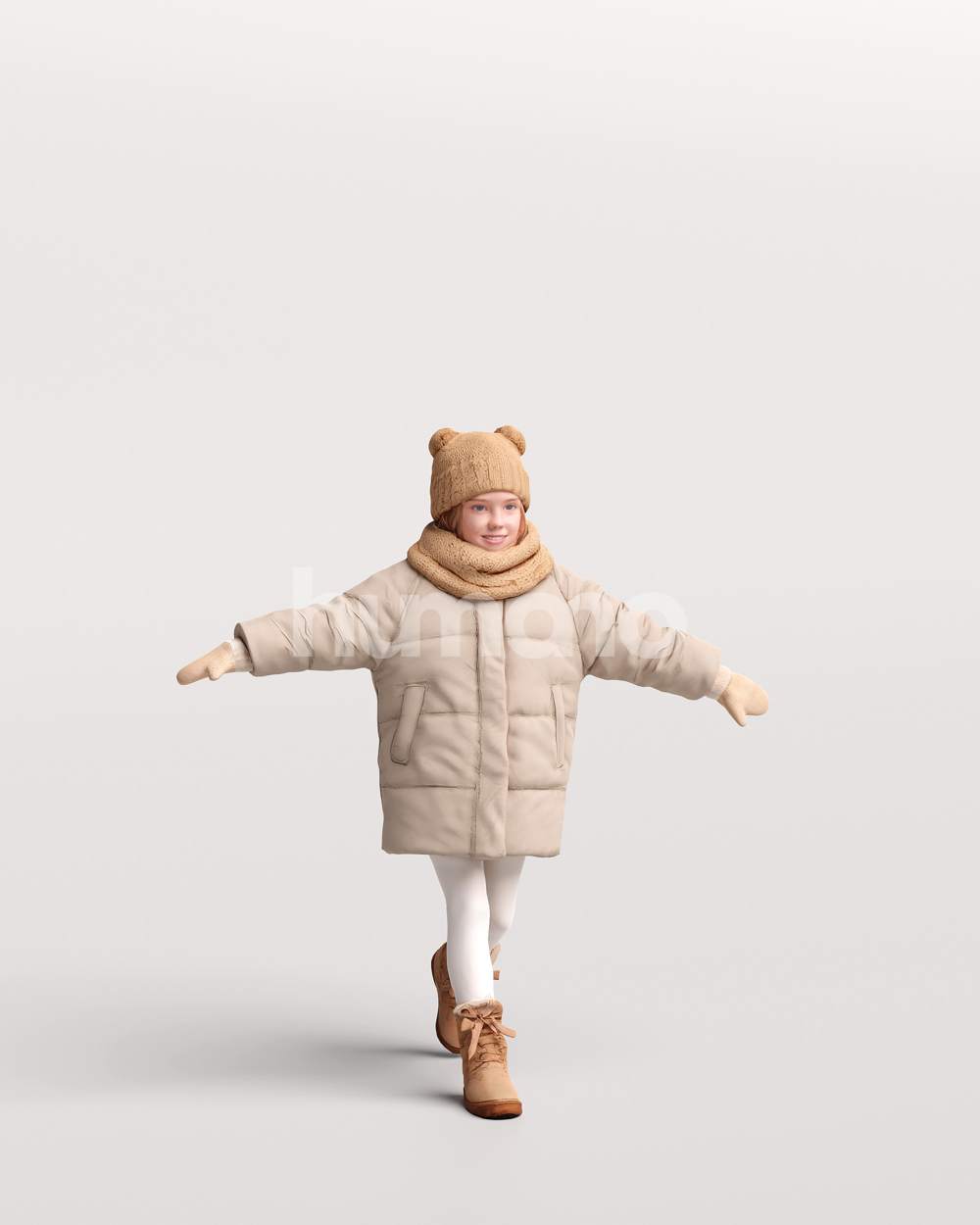 Posed 2616-007 Girl