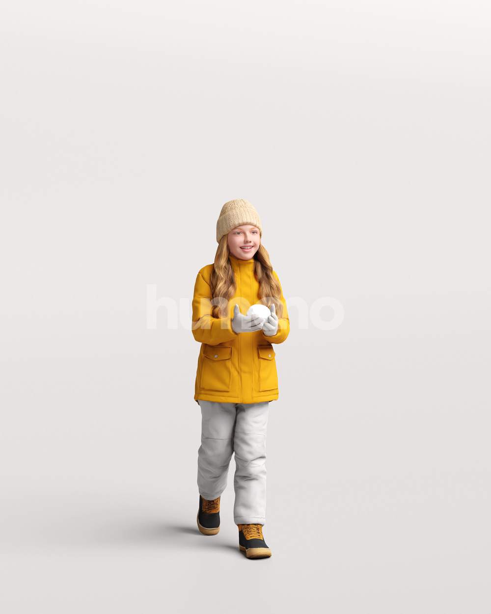 Posed 2616-008 Girl
