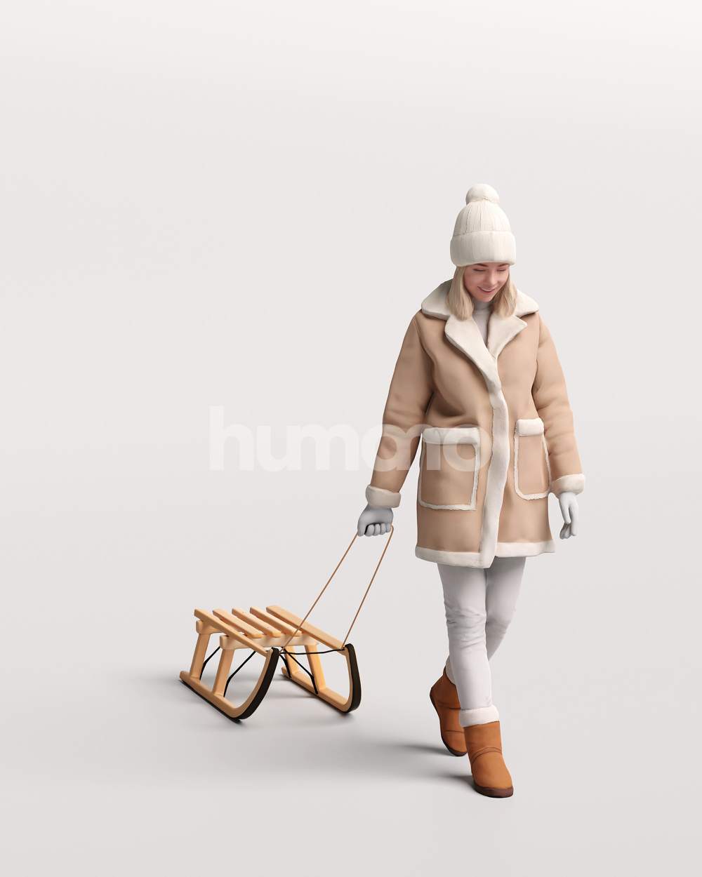 Posed 2616-011 Woman