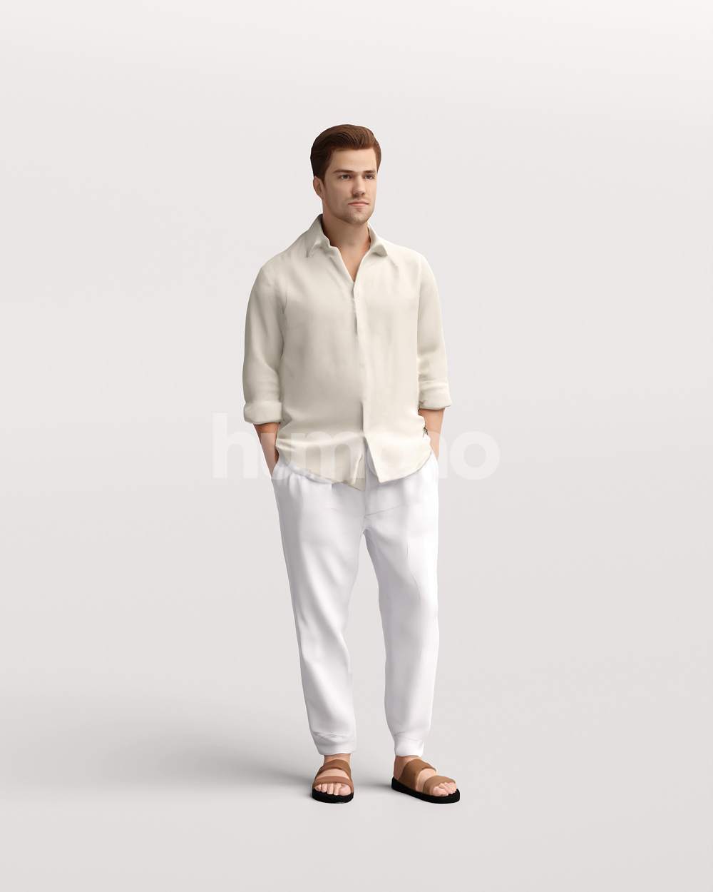 Posed 2701-007 Man