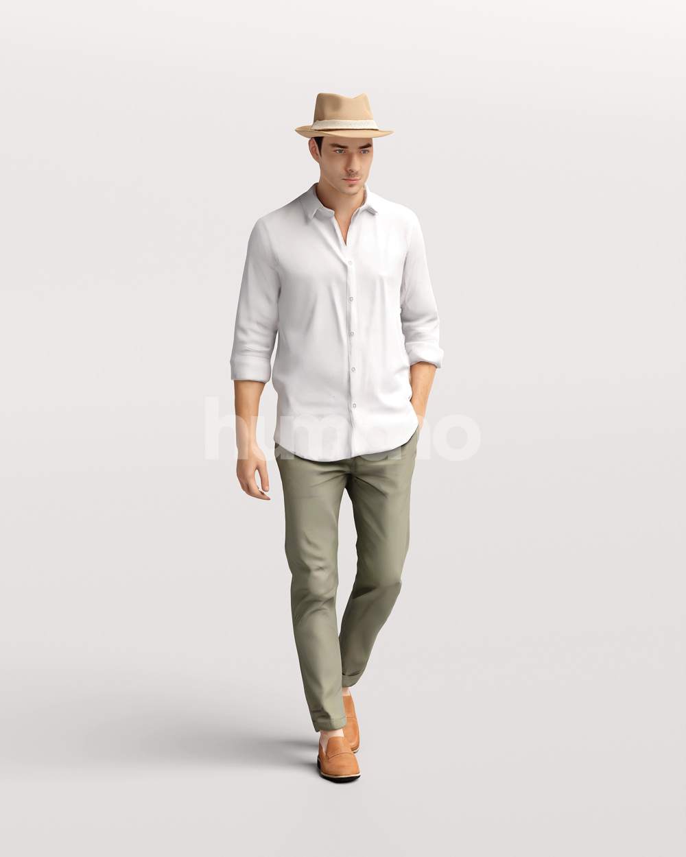 Posed 2701-012 Man