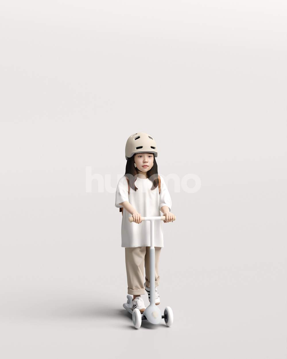 Posed 2707-002 Girl