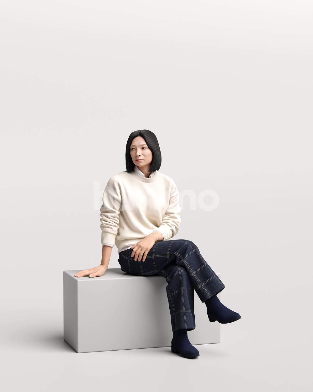Posed 2716-003 Woman